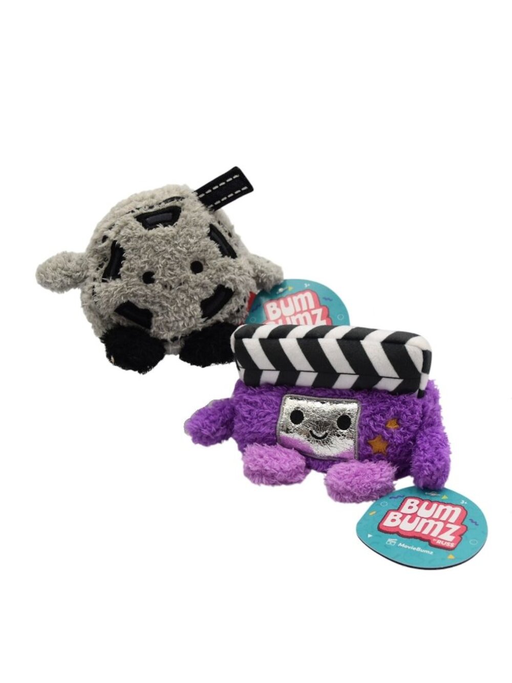 Bum Bumz MovieBumz Plush Connie & Francesca 4.5" Set New Stuffed Animal Stuffie